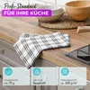 EllaTex 10er Pack Geschirrtücher Geschirrhandtücher 50x70 Produktbild-Vorschau 4