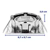 Einbaustrahler GU5.3, 2er Set max. 35 Watt, 1,6 Meter Produktbild-Vorschau 3