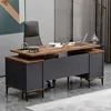 Scrivania da ufficio HOMIDEA Branco - Scrivania moderna con Anteprima dell’immagine prodotto 1