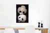 MuchoWow® Poster Panda - Tierfreunde - Schwarz 40x60 cm - Produktbild-Vorschau 5