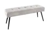 riess-ambiente Design Sitzbank BOUTIQUE 100cm champagner Produktbild-Vorschau 12
