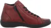 A side view of a red leather shoe. Produktbild-Vorschau