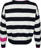 Peanuts Strickpullover Damen Snoopy And Stripes multicolor Produktbild-Vorschau 2