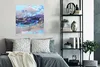MuchoWow® Poster Abstrakt - Grau - Blau - Farbe 75x75 cm - Produktbild-Vorschau 4