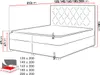 MIRJAN24 Boxspringbett Paros, Ehebett mit zwei Bettkästen Produktbild-Vorschau 14