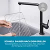 Severin PG 8593, 2000 W, Grill, Elektro, 1 Zone(n), 200 °C, Produktbild-Vorschau 13