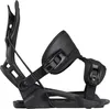 A black snowboard binding shown from the side. Podgląd zdjęcia produktu
