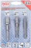 BGS Set di adattatori per trapani Esagono esterno 6,3 mm Anteprima dell’immagine prodotto 2