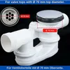 Badewannenstöpsel, Ø 70 mm, mit doppelter Dichtung, Produktbild-Vorschau 4