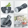KADAX mortier de cuisine, mortier en pierre avec pilon, Voir les images du produit 6
