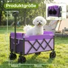 Mini Bollerwagen Faltbar bis 100 kg – Handwagen Klappbar Produktbild-Vorschau 10