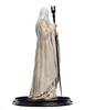 A statue of Saruman the White Wizard from The Lord of the Rings, shown from the side. Produktbild-Vorschau