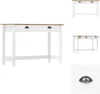 vidaXL Konsolentisch Hill mit 2 Schubladen 110x45x74 cm Produktbild-Vorschau 1