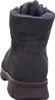 A rear view of a dark gray boot with a thick sole and fur lining. Produktbild-Vorschau
