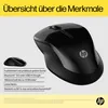 HP 250 Dual-Maus, Beidhändig, Bluetooth + USB Type-A, 1600 Produktbild-Vorschau 8