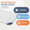 Daunendecke 200x220 cm, extra leichte Sommerdecke, Produktbild-Vorschau 3