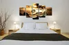 Visario Leinwandbild Klassische Autos 160x80 cm – 5-teilig, Produktbild-Vorschau 2