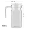 500 ml Acryl-Saftflasche, transparent, gestreift, mit Produktbild-Vorschau 9