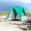 vidaXL Tente de plage 4 personnes vert mer Quick Release Voir les images du produit 3