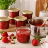 zestaw 100 szklanek 230 ml Do 82 ze złotą pokrywką, w tym Podgląd zdjęcia produktu 4
