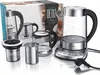 Arendo Wasserkocher 1,7 l, 2400 W, Edelstahl mit Produktbild-Vorschau 5