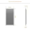 Artforma Badspiegel 80x200 cm - mit LED Beleuchtung - Produktbild-Vorschau 4