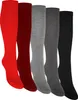 5 Paar für Damen & Herren (uni) in Farben Rot-Grau-Mix Produktbild-Vorschau 1