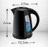 Camry CR 1255 Wasserkocher 2200 W - 1,7 L, 360° drehbar, Produktbild-Vorschau 13