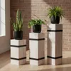 Ensemble de 3 colonnes décoratives en bois de weeco : Voir les images du produit 7
