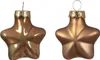 Christbaumschmuck Sterne 4cm Glas 12 Stück - Ingwerbraun Produktbild-Vorschau 2