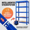 MONZANA® 2X Schwerlastregal 180x90x40cm blau 1750kg 10 Produktbild-Vorschau 3