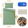 Musselin Kinderbettwäsche 100x135 cm Bettbezug Kissenbezug Produktbild-Vorschau 3