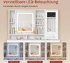 WOLTU Schminktisch mit Beleuchtung, Mobiler Spiegel und Produktbild-Vorschau 4