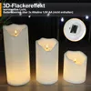 XXL Outdoor LED Kerze – Flackerlicht mit 3D-Effekt, IP44 Produktbild-Vorschau 4