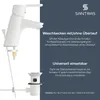 SANTRAS® Waschtischarmatur Magis in Weiß (RAL 9003) inkl. Produktbild-Vorschau 4