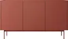 FURNLUX Sideboard Color Red 144cm / Hauptfarbe: Rot / Produktbild-Vorschau 3