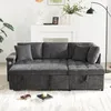 okwish Modernes Klappsofa L-Schlafsofa ausziehbar,Relaxsofa Produktbild-Vorschau 2