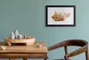 Bild 30x20 MDF-Rahmen, Wandkunst rote Katze Produktbild-Vorschau 2