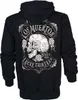 Lucky 13 Kapuzenjacke Herren Dead Skull schwarz S Produktbild-Vorschau 2