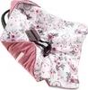 JUKKI® Baby EINSCHLAGDECKE 90x90 cm SAMT mit Kapuze [Summer Produktbild-Vorschau 2