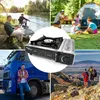 Gaskocher - Tragbarer Campingkocher - Edelstahl - für Produktbild-Vorschau 6