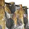 Vorhänge mit Ösen 140x240 2 Stücke graue Vorhänge mit Produktbild-Vorschau 3