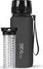 uberBottle softTouch Trinkflasche mit Fruchtbehälter 650ml Produktbild-Vorschau 1