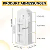 Kinderbücherregal drehbar 4 Ebenen 2 Seitenregalen   Produktbild-Vorschau 3