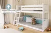 Hochbett 90x200 cm mit Rausfallschutz & zwei Lattenroste in Produktbild-Vorschau 3