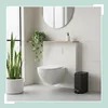 Relaxdays Cestino da bagno, 5 litri, cestino per cosmetici Anteprima dell’immagine prodotto 3