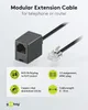 Goobay 68258 Câble d'extension modulaire, 15 m, noir - Voir les images du produit 2