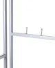 BELIANI Věšák na kabáty stříbrný kovový 160 cm volně Náhled obrázku produktu 6