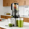 AMZCHEF Entsafter mit 113MM Einfüllöffnung, 1,8 L Slow Produktbild-Vorschau 9