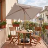 Sekey Balkonschirm Rechteckig Holzoptik 200×125 cm, Produktbild-Vorschau 6